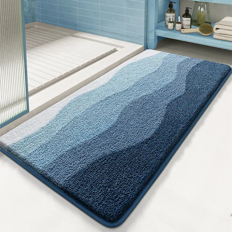 Bamboo Bath Mat - European Luxury Bath Mat, Ultra Soft
