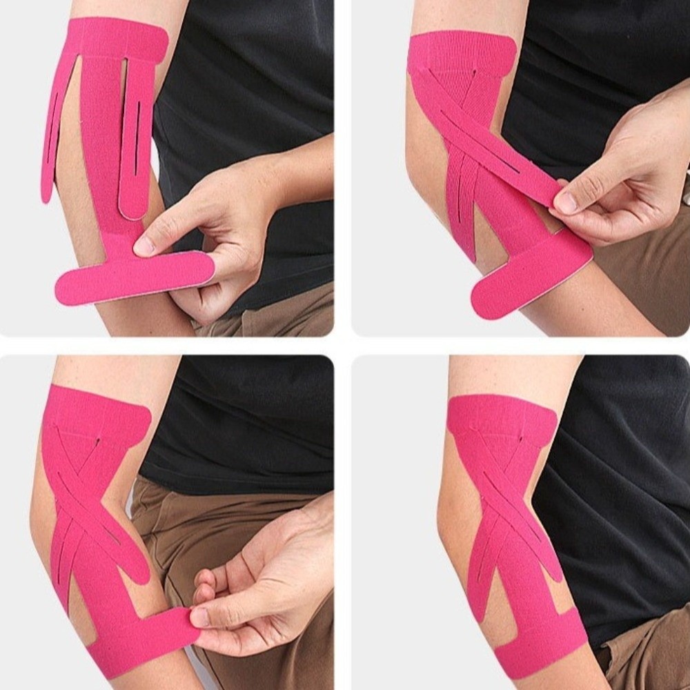 10pcs Stability Waterproof Elb - огляд і ціна Sports Taping Precut