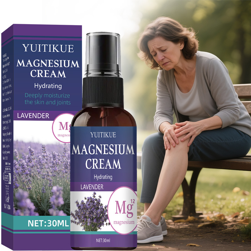 YUITIKUE Magnesium Cream Spray - огляд і ціна Bath Salts Magnesium