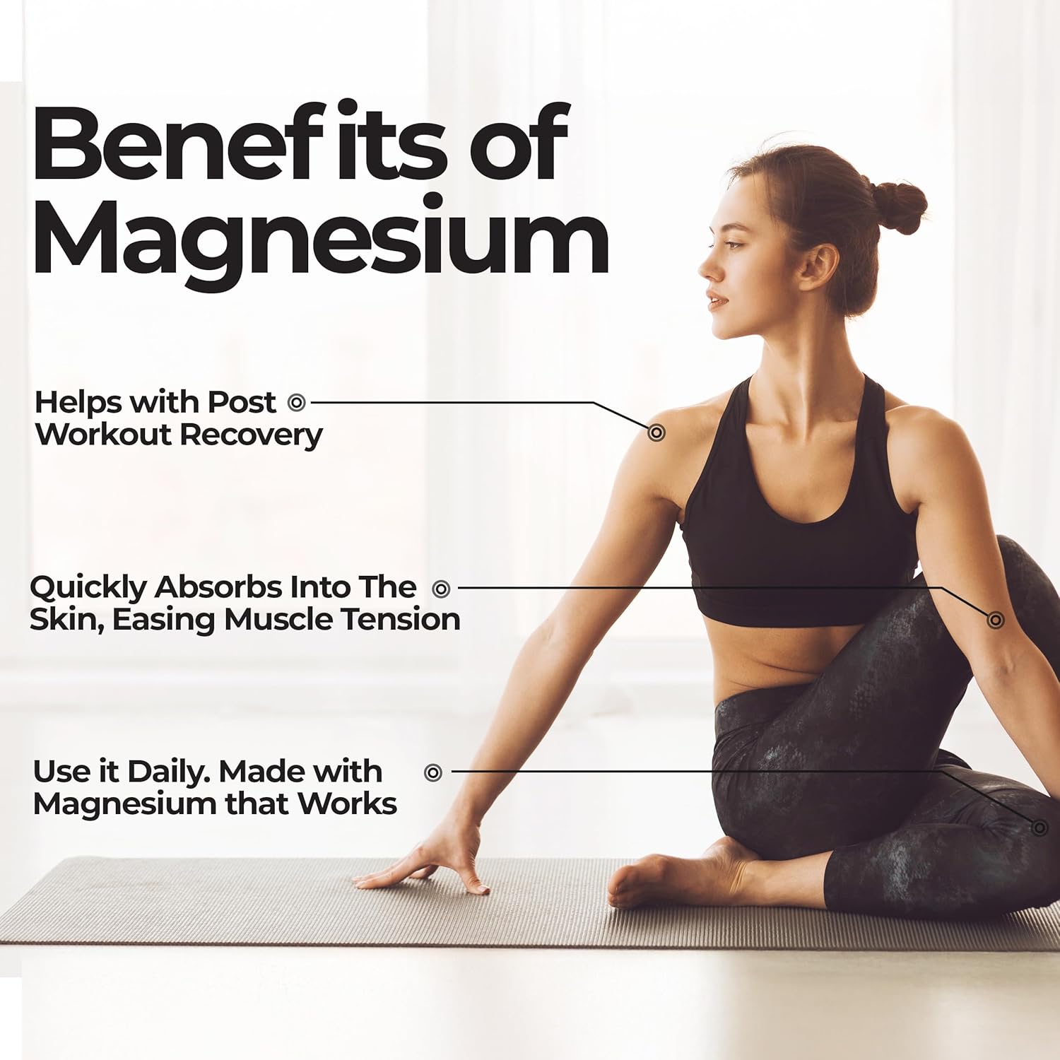 Pure Magnesium Oil Spray Grade - огляд і ціна Bath Salts Magnesium