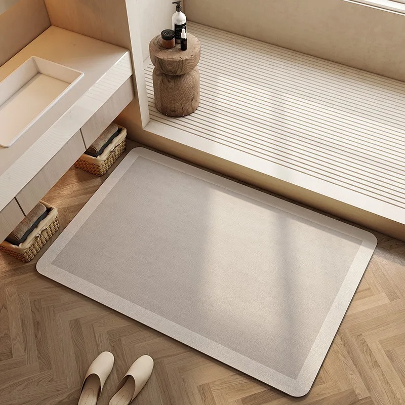 Bathroom Floor Mat Diatomite S - огляд і ціна Bamboo Bath Mat