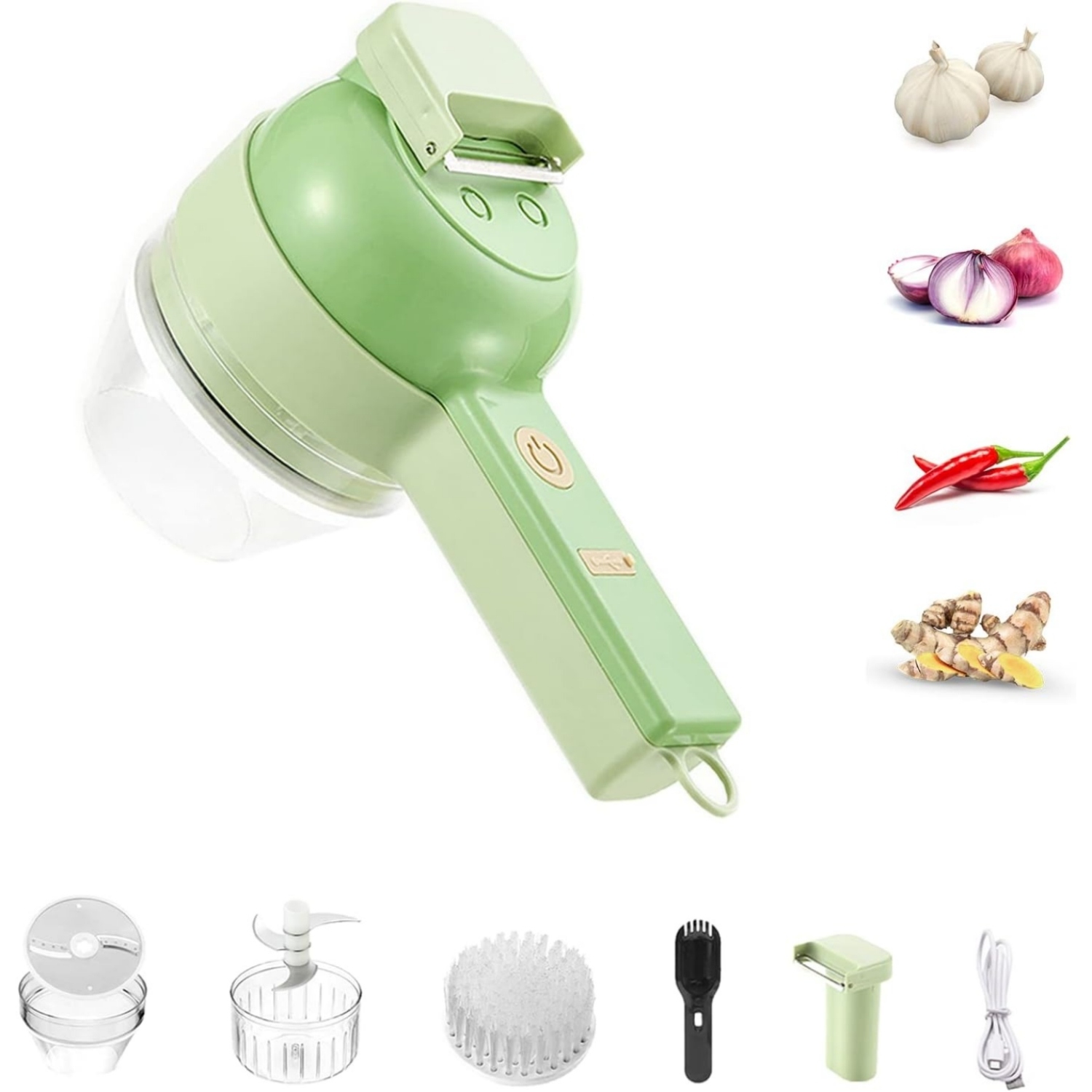 4 in 1 Auto Vegetable Chopper  - огляд і ціна Health Wellness Lifestyle