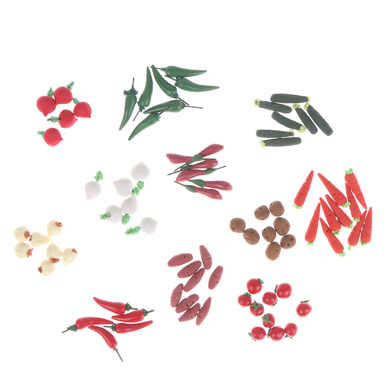 10Pcs 1/12 Miniature Vegetable - огляд і ціна Health Wellness Lifestyle