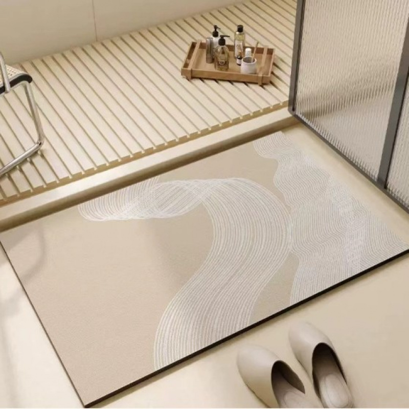 Bathroom floor mats diatomaceo - огляд і ціна Bamboo Bath Mat