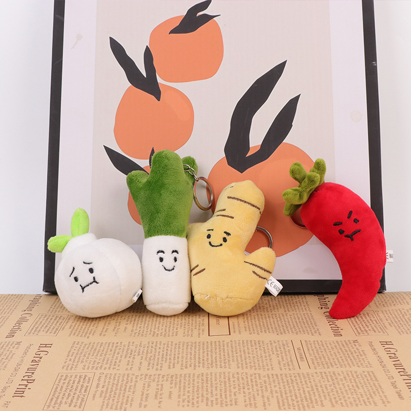 Kawaii Vegetable Plush Keychai - огляд і ціна Health Wellness Lifestyle