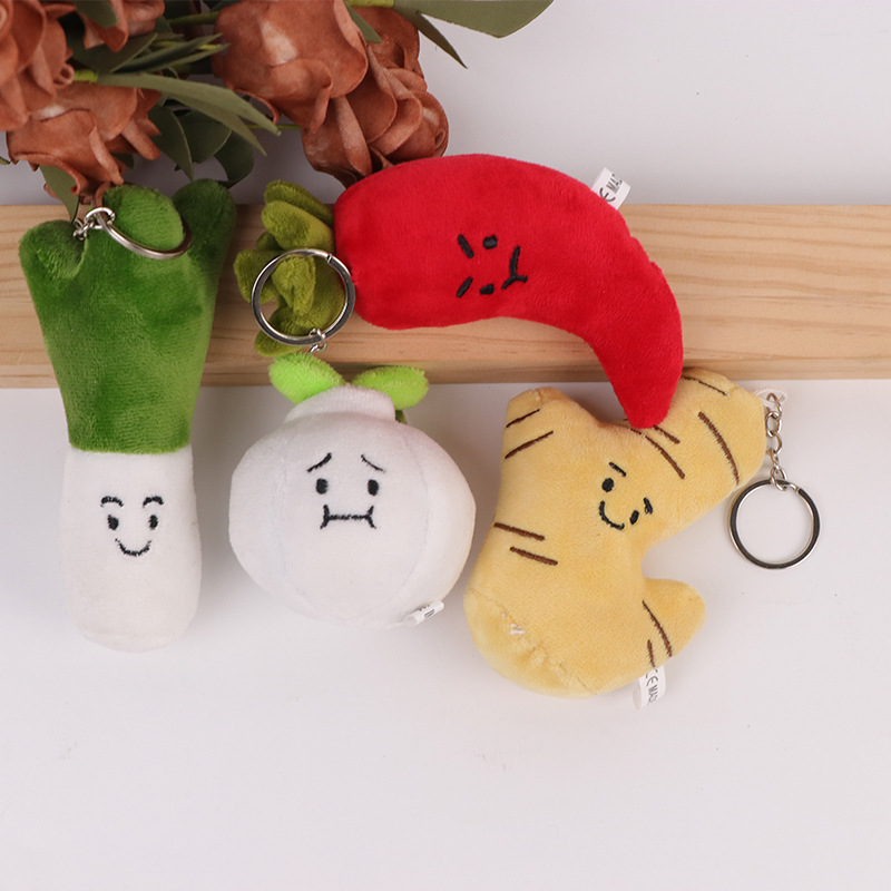 Kawaii Vegetable Plush Keychai - огляд і ціна Health Wellness Lifestyle