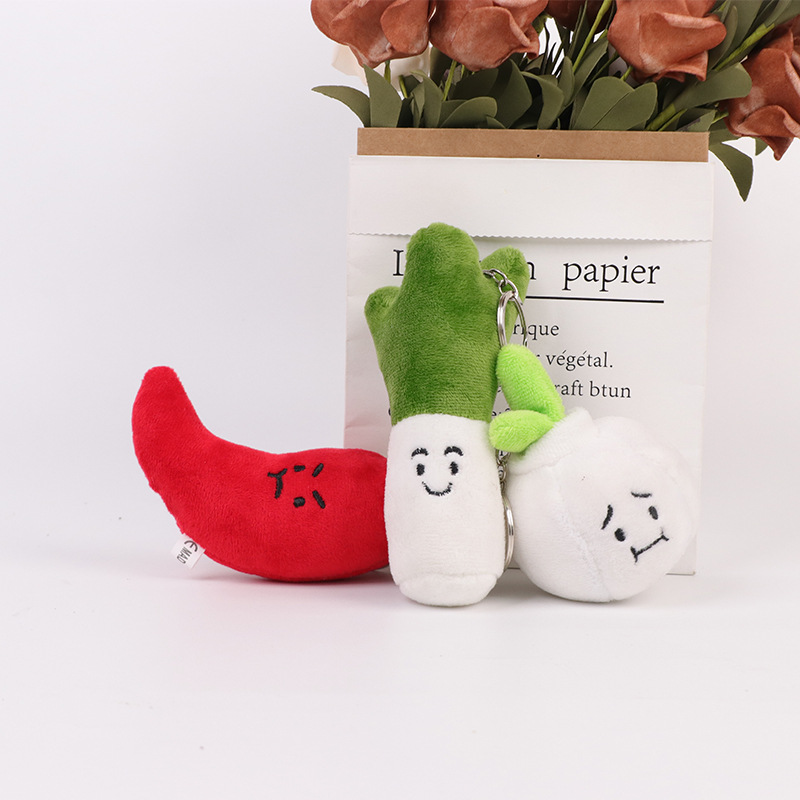 Kawaii Vegetable Plush Keychai - огляд і ціна Health Wellness Lifestyle