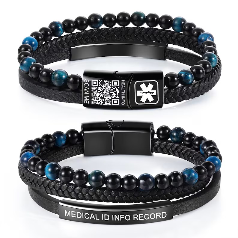 Natural Tiger Eye Stone Medica - огляд і ціна Health Wellness Bracelet