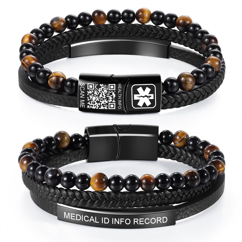 Natural Tiger Eye Stone Medica - огляд і ціна Health Wellness Bracelet