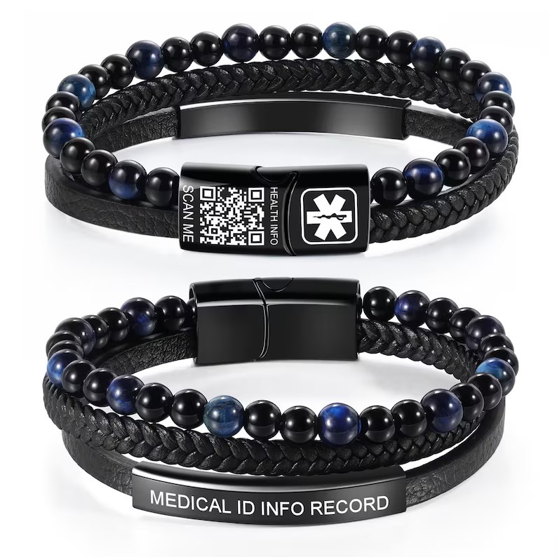 Natural Tiger Eye Stone Medica - огляд і ціна Health Wellness Bracelet