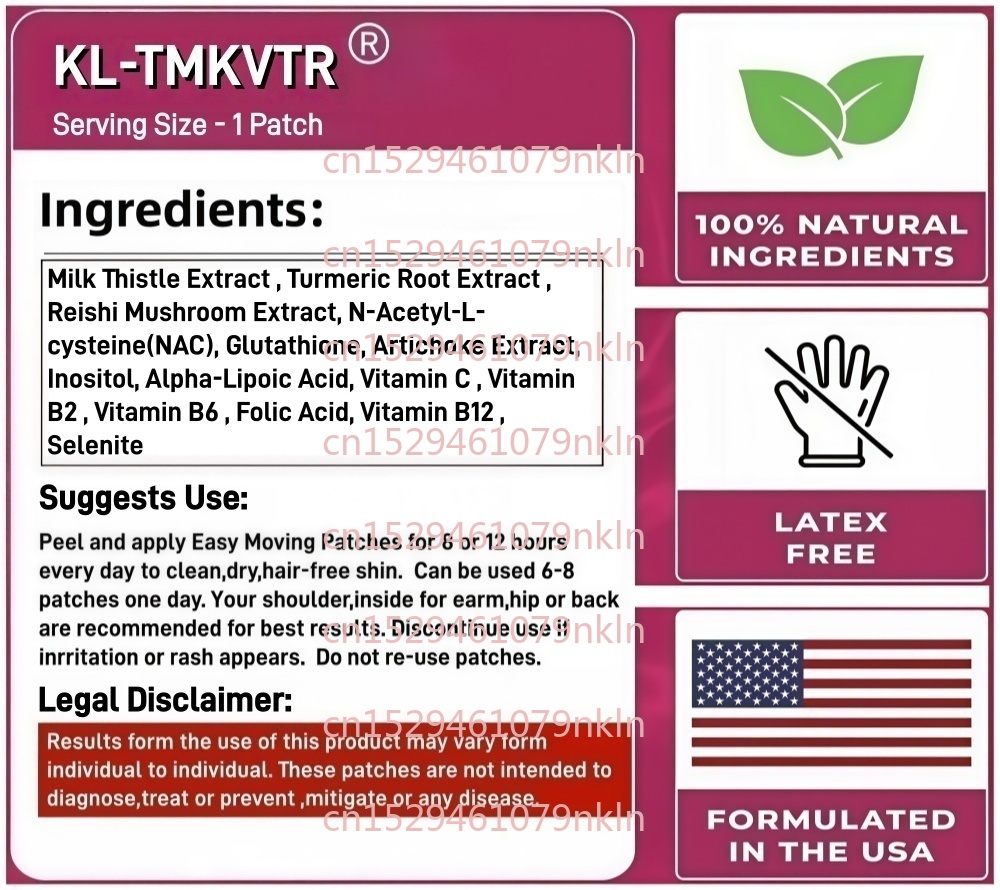 30 Patches Liver Cleanse Detox - огляд і ціна Health & Wellness Unlimited
