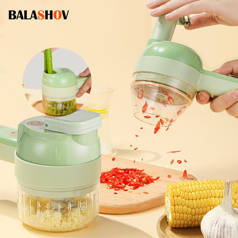4In1 Electric Vegetable Cutter - огляд і ціна Health Wellness Lifestyle