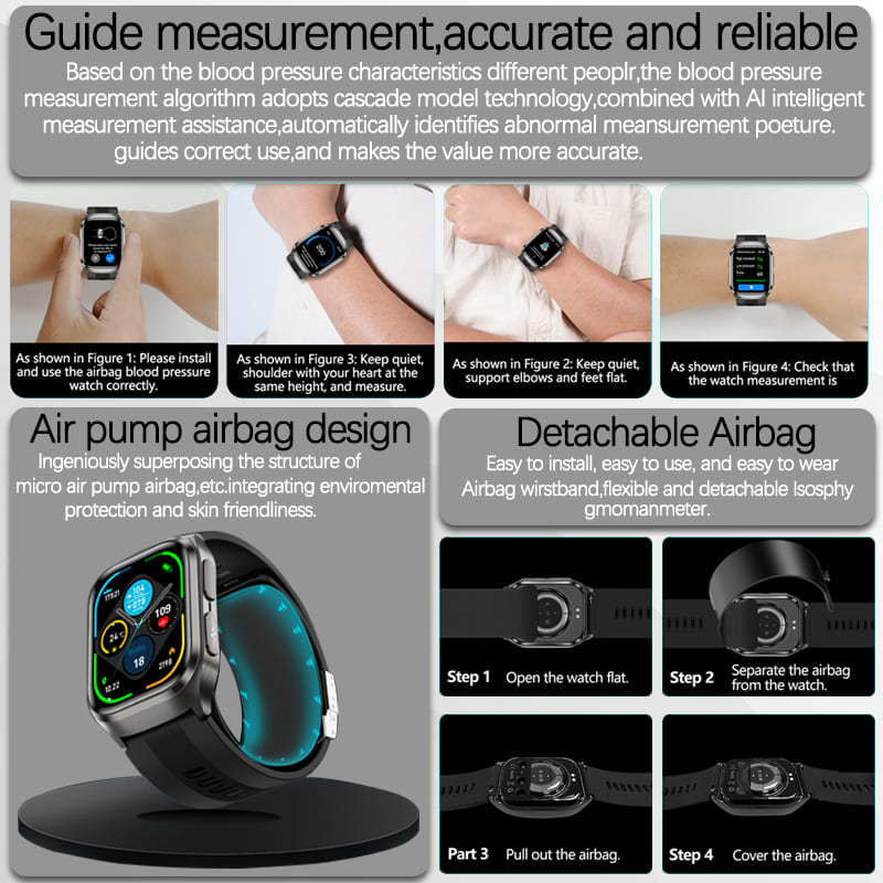 2026 New Blood Pressure Air Pu - огляд і ціна Health Wellness Bracelet